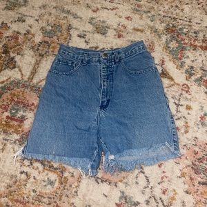 Mayero Co High Waisted Mom Shorts